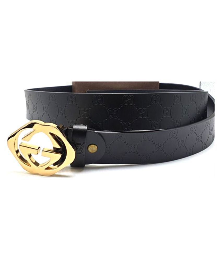 Gucci New Blue Leather Casual Belt - Pack of 1: Buy Online at Low Price in India - Snapdeal