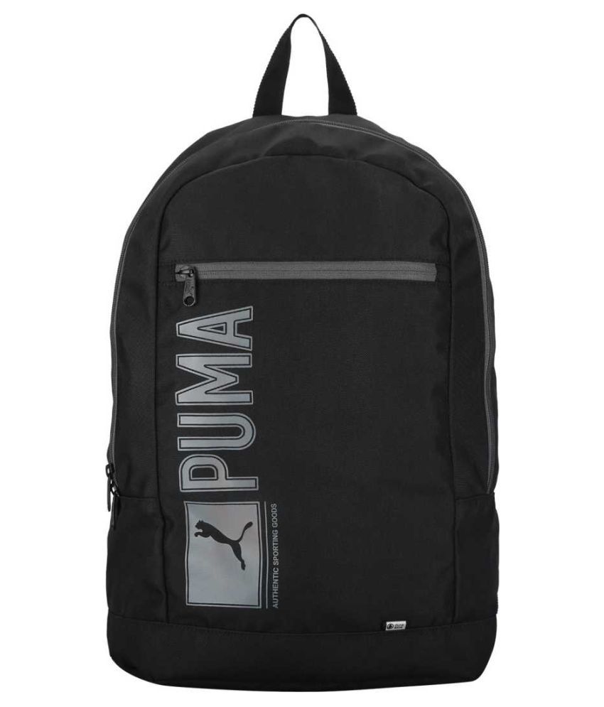 Puma Black School Bag 20 Ltr for Boys & Girls: Buy Online at Best Price