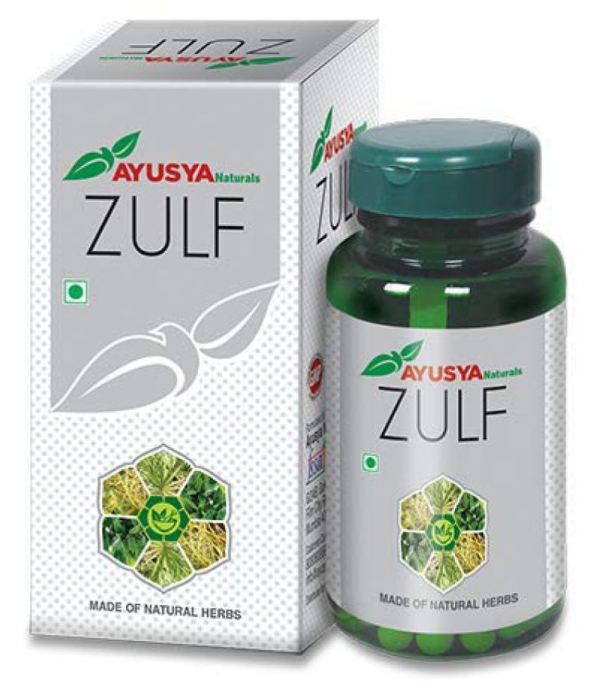Ayusya Naturals Pvt. Ltd. Zulf Capsule - Control Hair Loss Tablet 60 gm:  Buy Ayusya Naturals Pvt. Ltd. Zulf Capsule - Control Hair Loss Tablet 60 gm  at Best Prices in India - Snapdeal