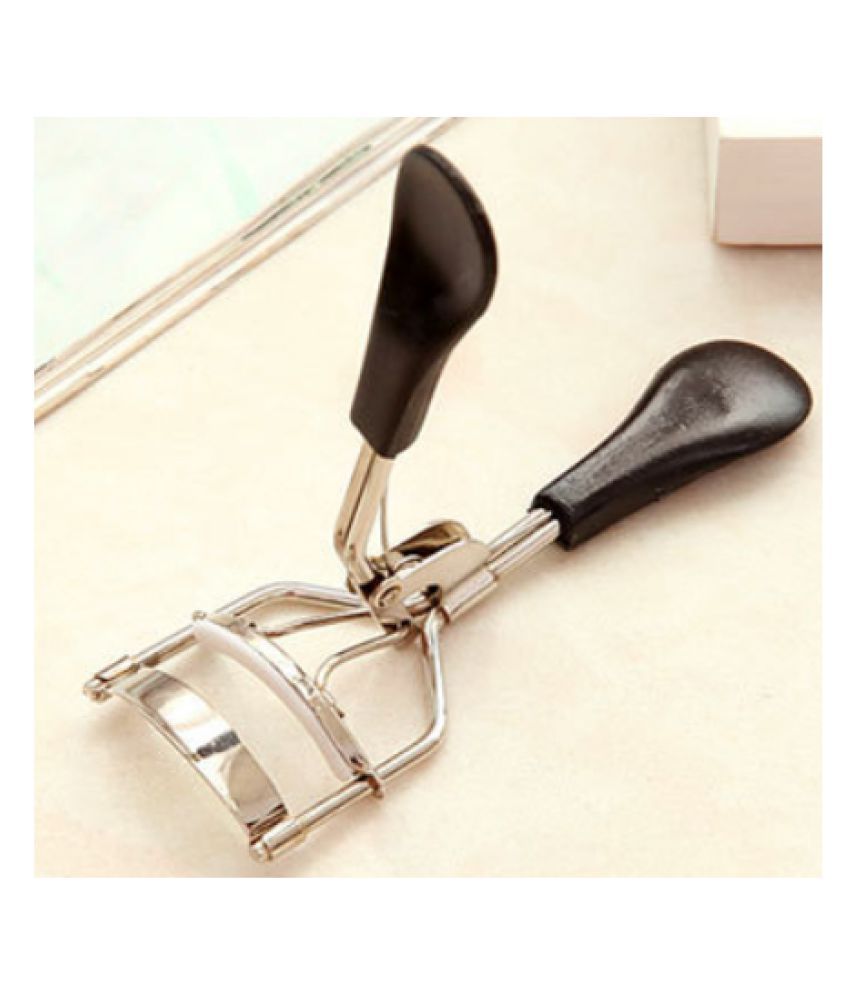 COLOGO 1Pc Black Carrying curly natural durable stainless steel eyelash