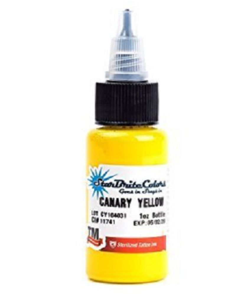 StarBrite Tattoo Ink (Canary Yellow) 1oz: Buy Online at Best Price in ...