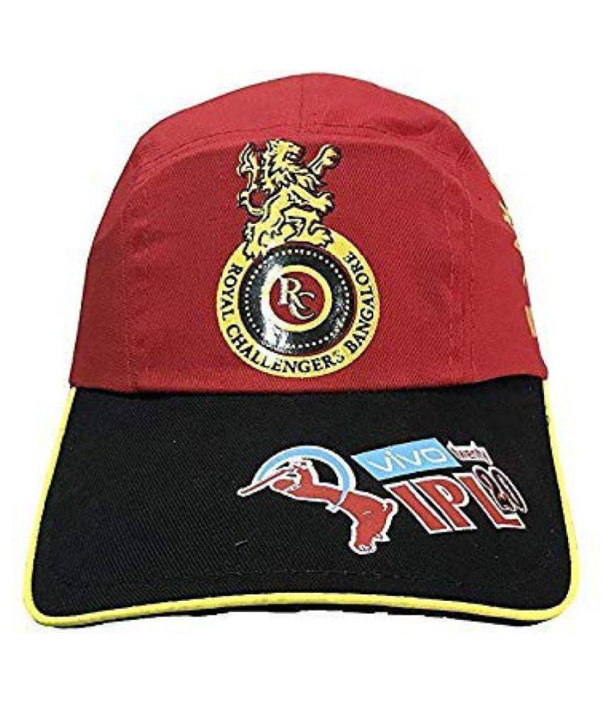 RCB IPL fans cap: Buy Online at Low 