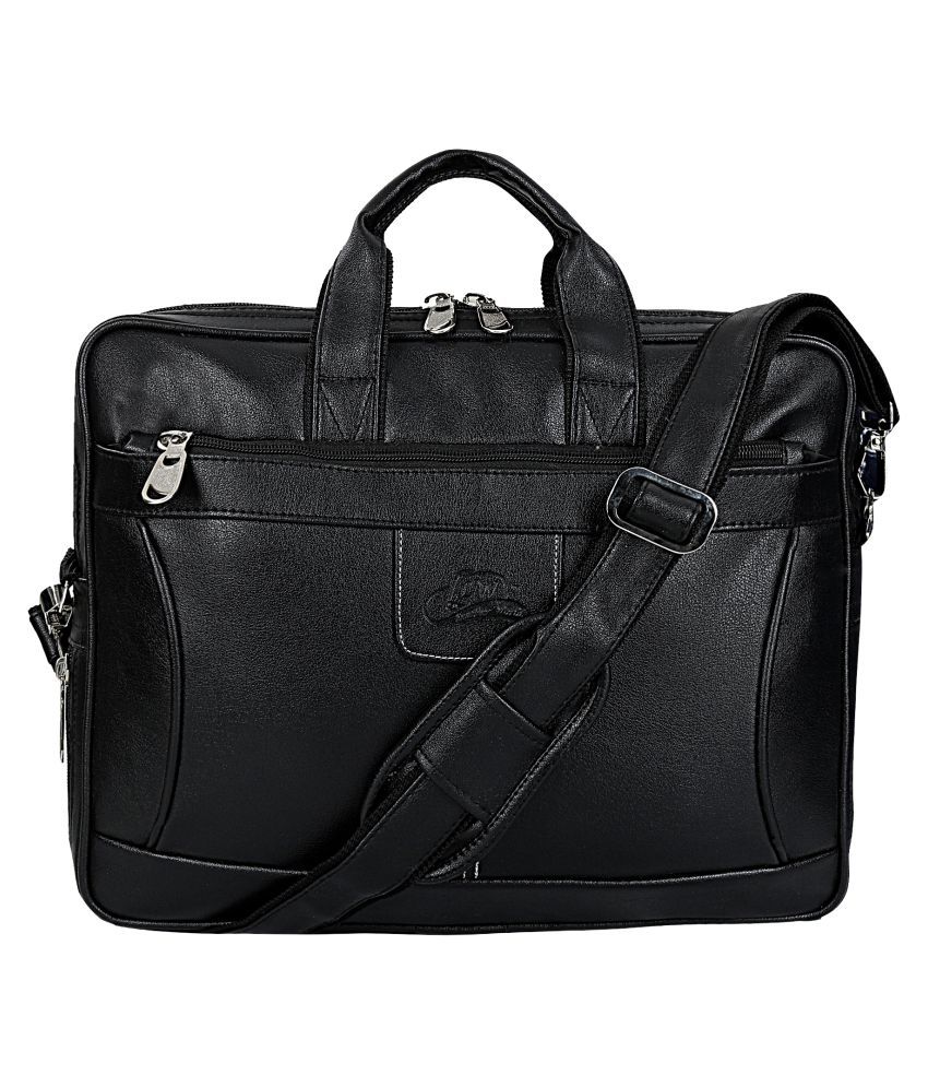 Leather Gifts Office Messenger bag Black P.U. Office Bag - Buy Leather ...