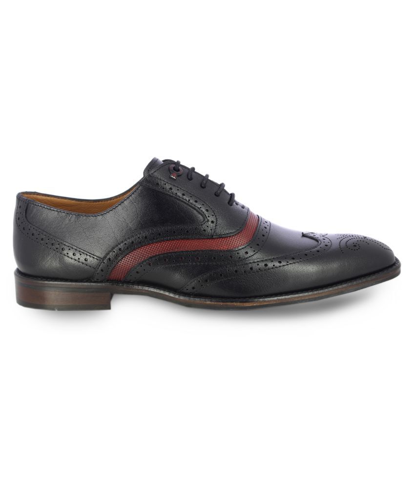 alberto torresi black formal derby shoes