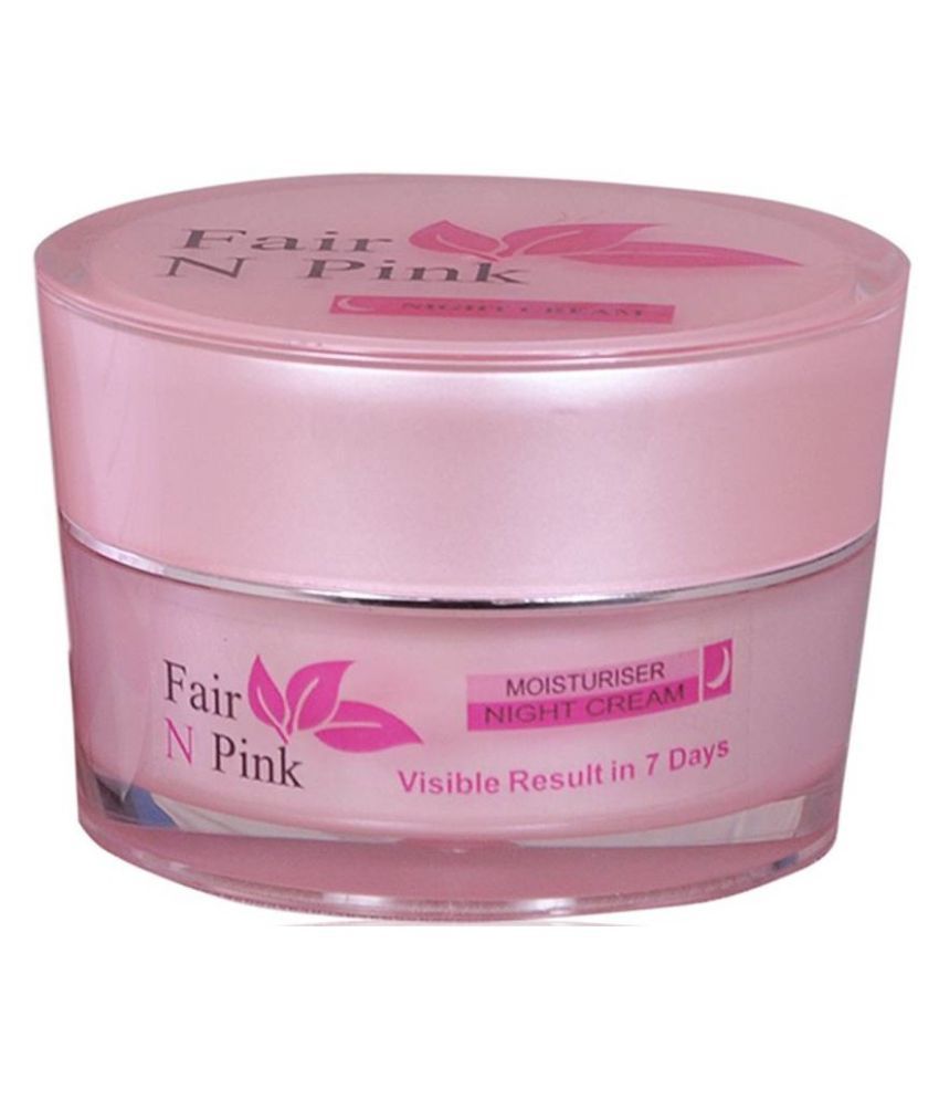 Fair N Pink Moisturiser Night Skin Whitener Oil Control Night Cream 30