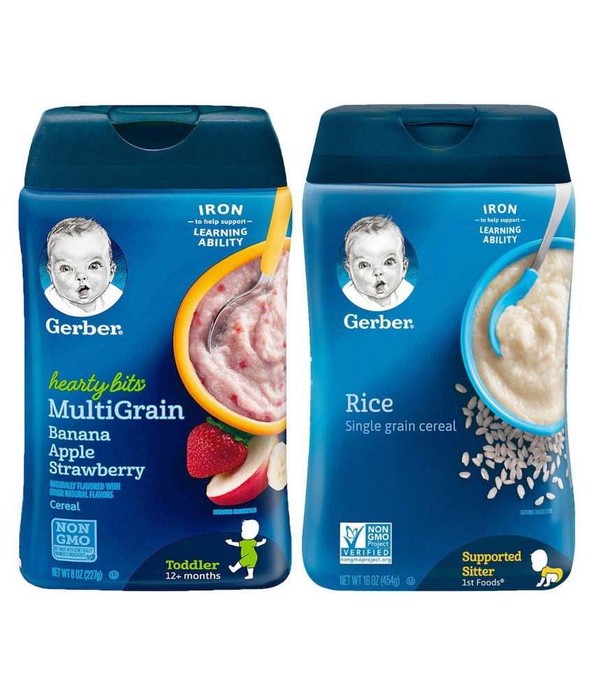 gerber banana rice cereal