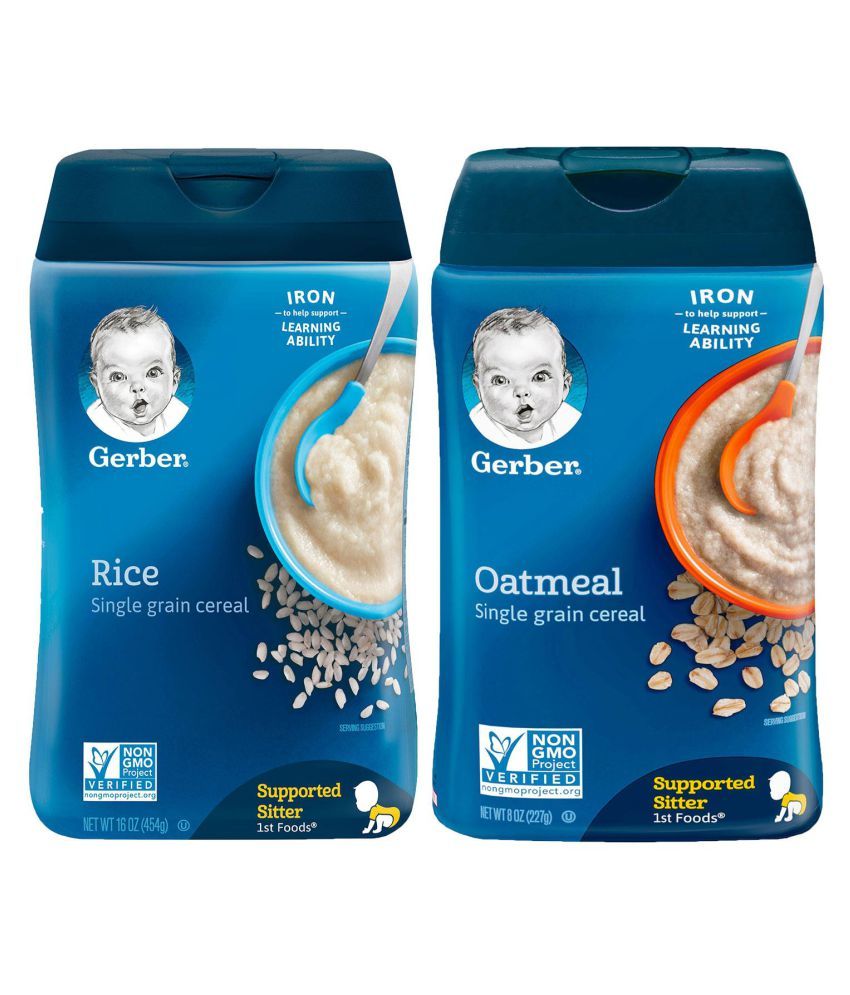 gerber baby cereal oatmeal