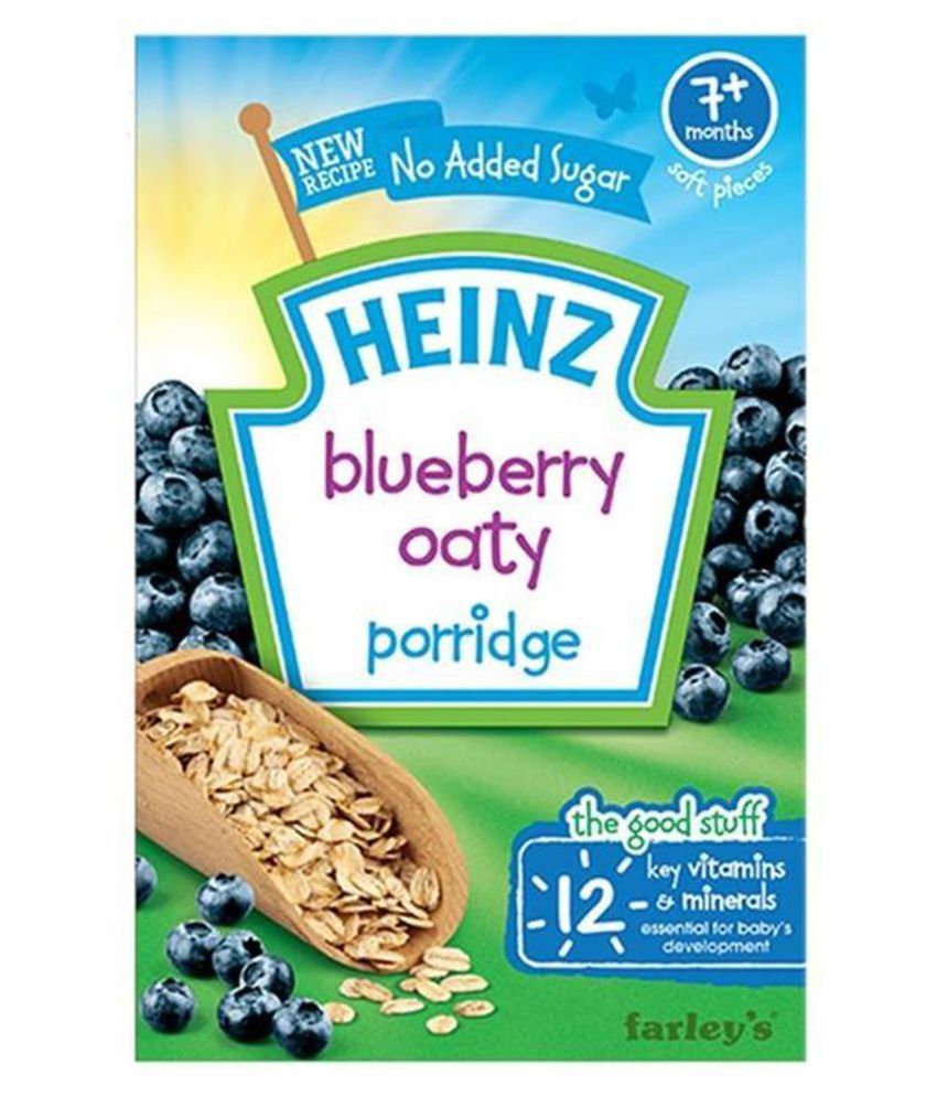heinz blueberry porridge
