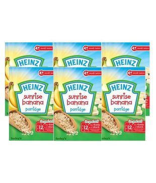 heinz sunrise banana porridge