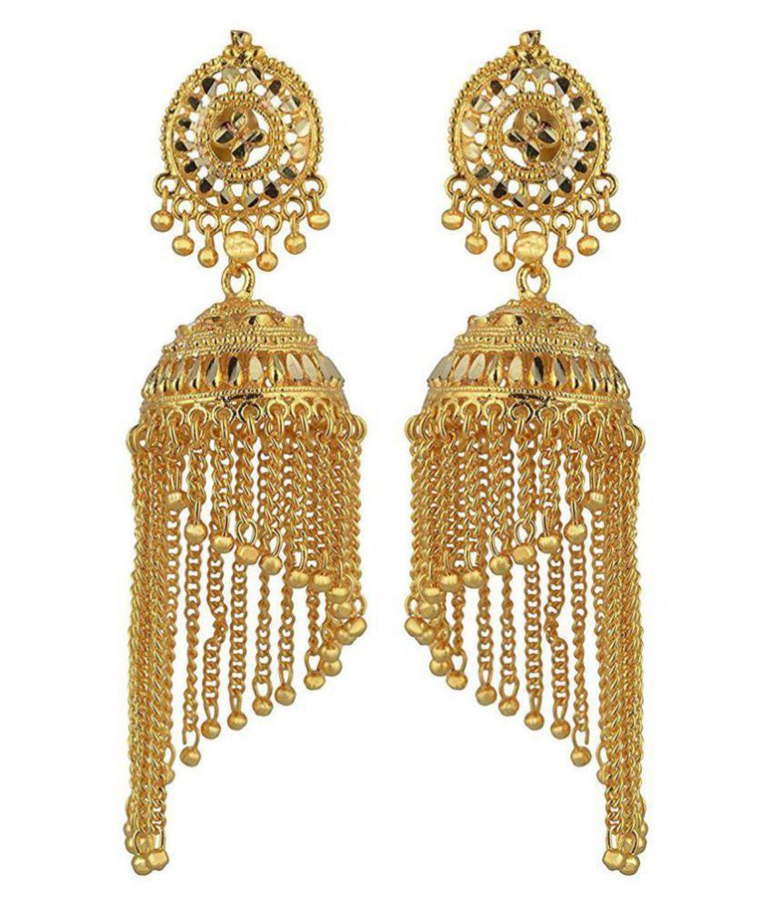 ARAFA Jewelry Gold Alloy Dangle & Drop Earrings for Women (AZ23) new ...