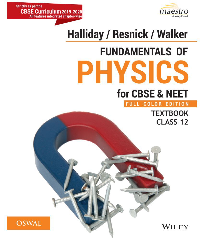     			Fundamentals of Physics: CBSE Class 12 (CBSE & NEET) - Set of Textbook & Practice Book