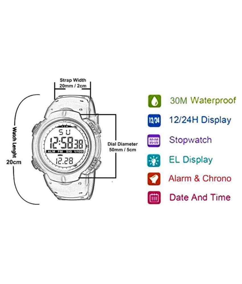 driton digital watch
