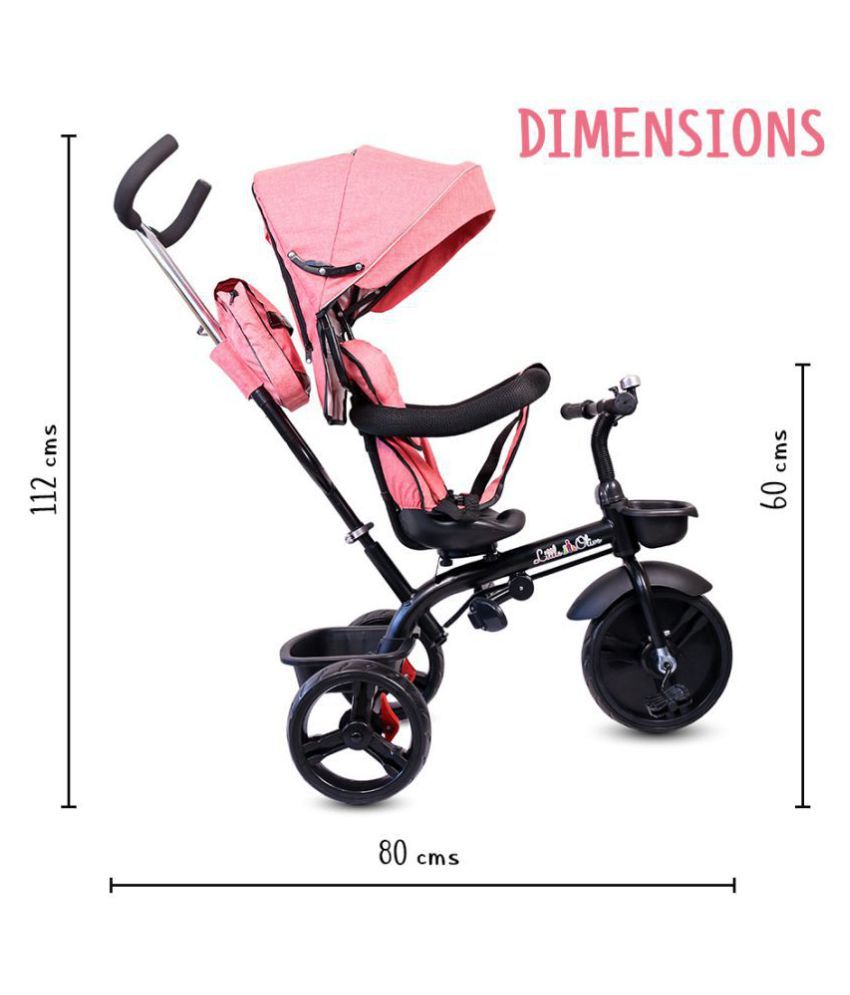 little olive roller coaster tricycle