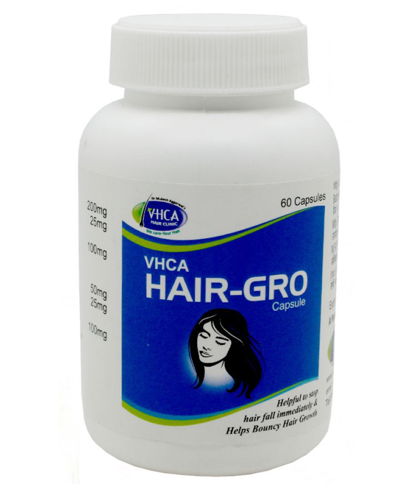 VHCA AYURVEDA HAIR-GRO = 60 Capsules Ayurvedic Herbal Formula: Buy VHCA  AYURVEDA HAIR-GRO = 60 Capsules Ayurvedic Herbal Formula at Best Prices in  India - Snapdeal