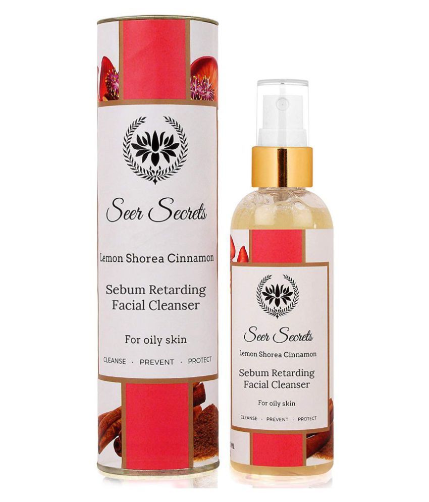 best facial cleanser sebum