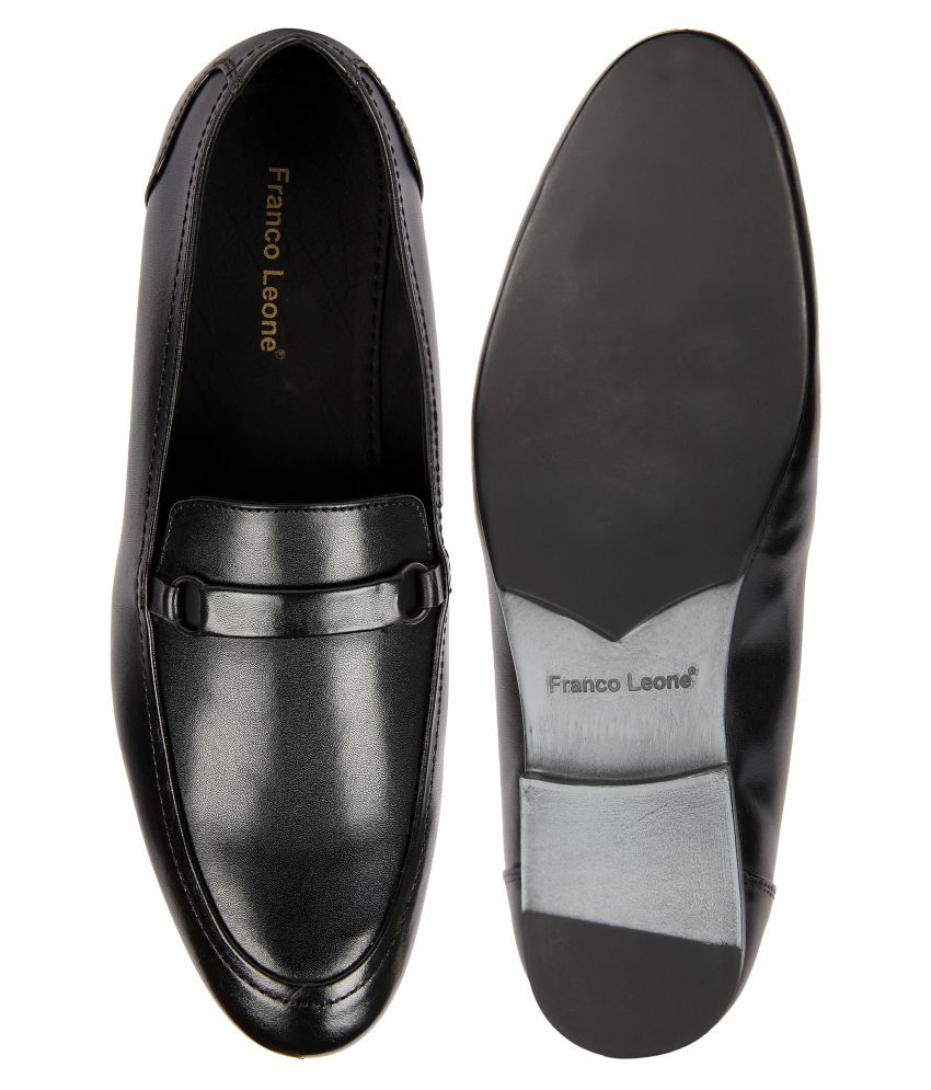 franco leone black shoes