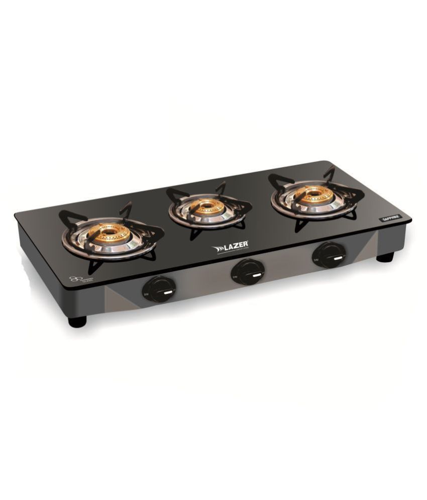 Lazer Sapphire 3 Burner Manual Gas Stove Price In India Buy