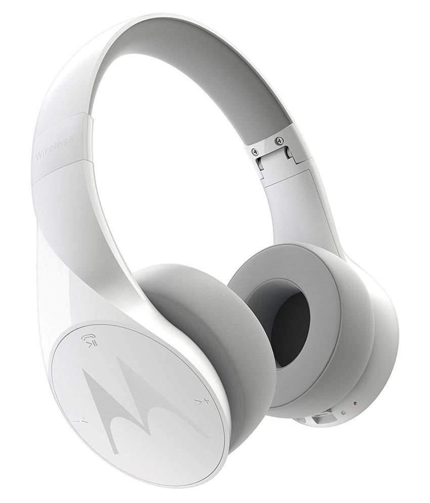 Verbeteren Een effectief methaan Buy Motorola Pulse Escape BT On Ear Headset with Mic White Online at Best  Price in India - Snapdeal