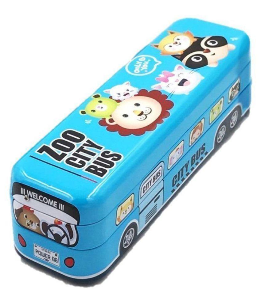 Perfect Pricee Bus Pencil Box for School | Pull Back ...