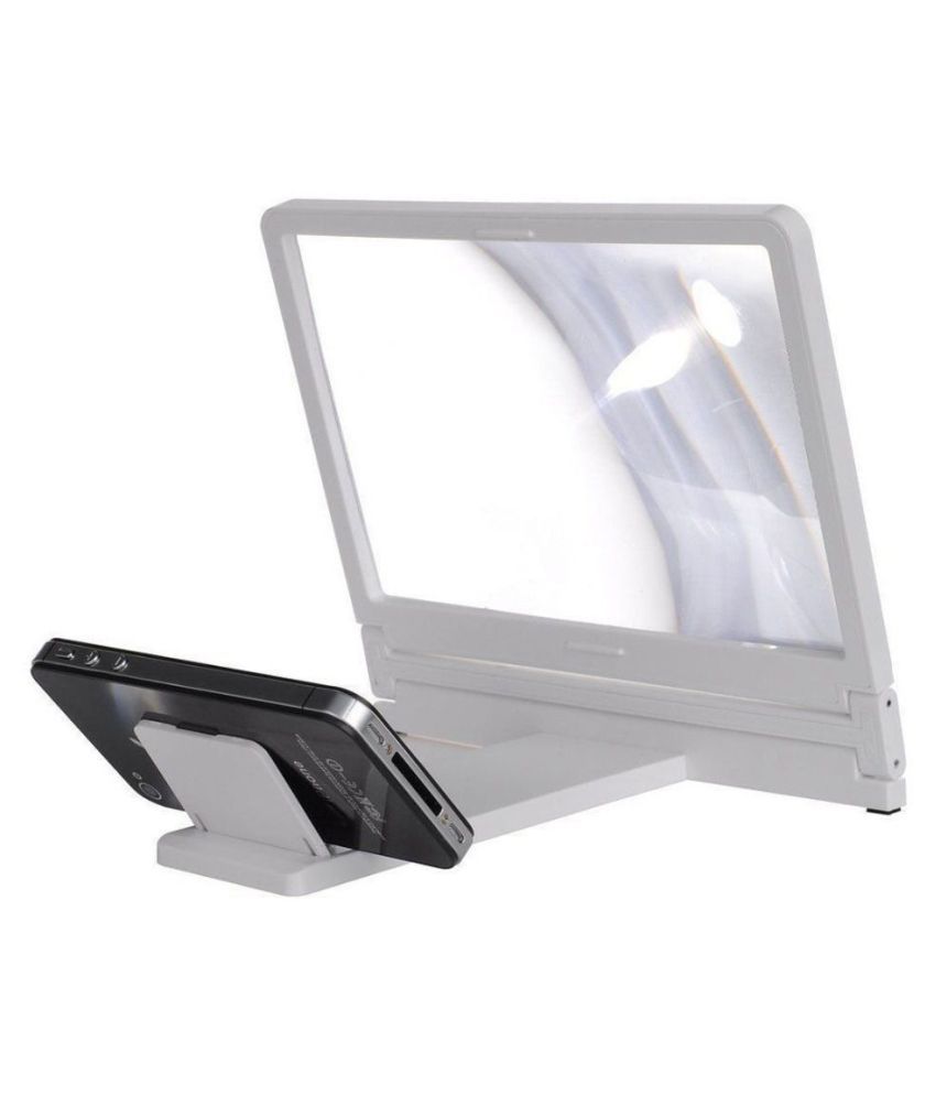 3D Mobile Screen Enlarger White Color Mobile Enhancements Online at