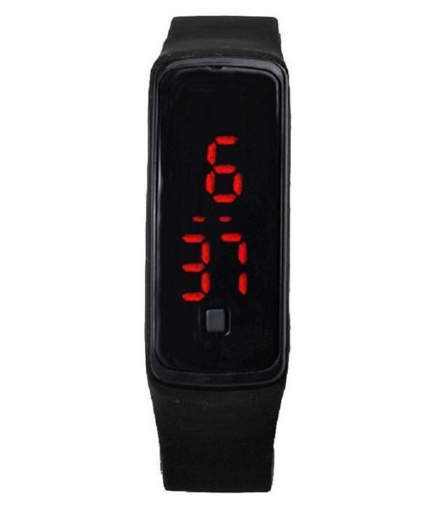 led silicone bracelet watch price