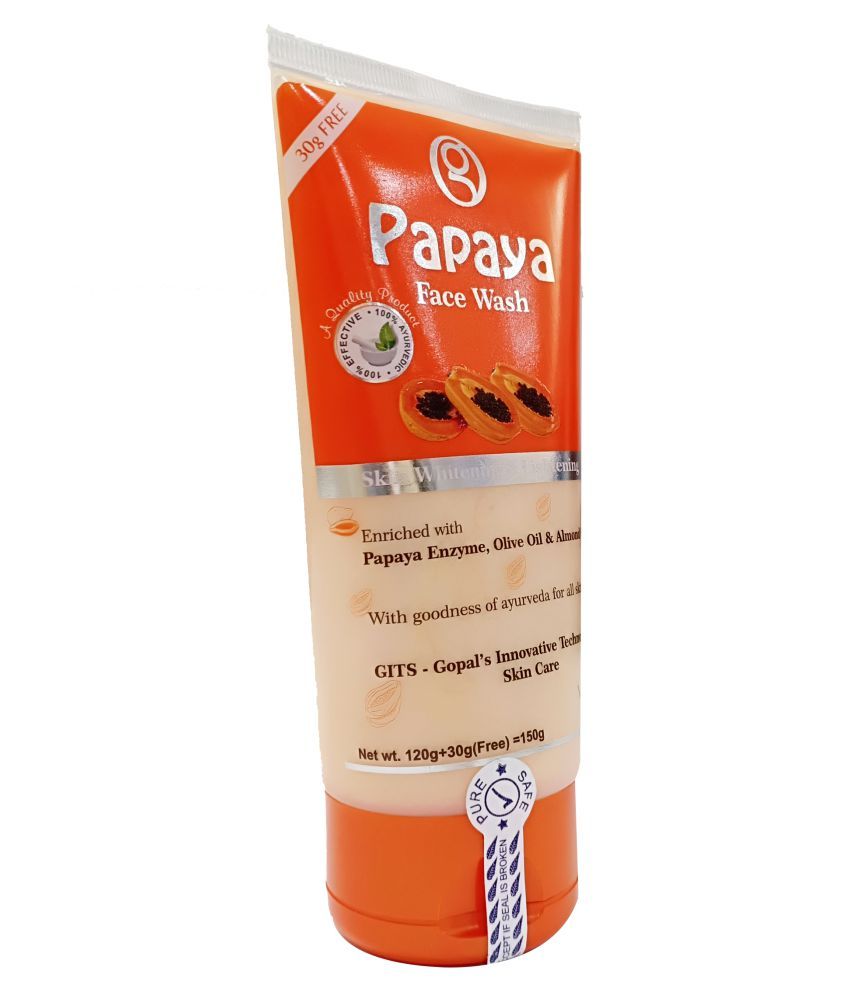 Vrinda Papaya Face Wash For Glowing Skin Natural Face Wash Natural