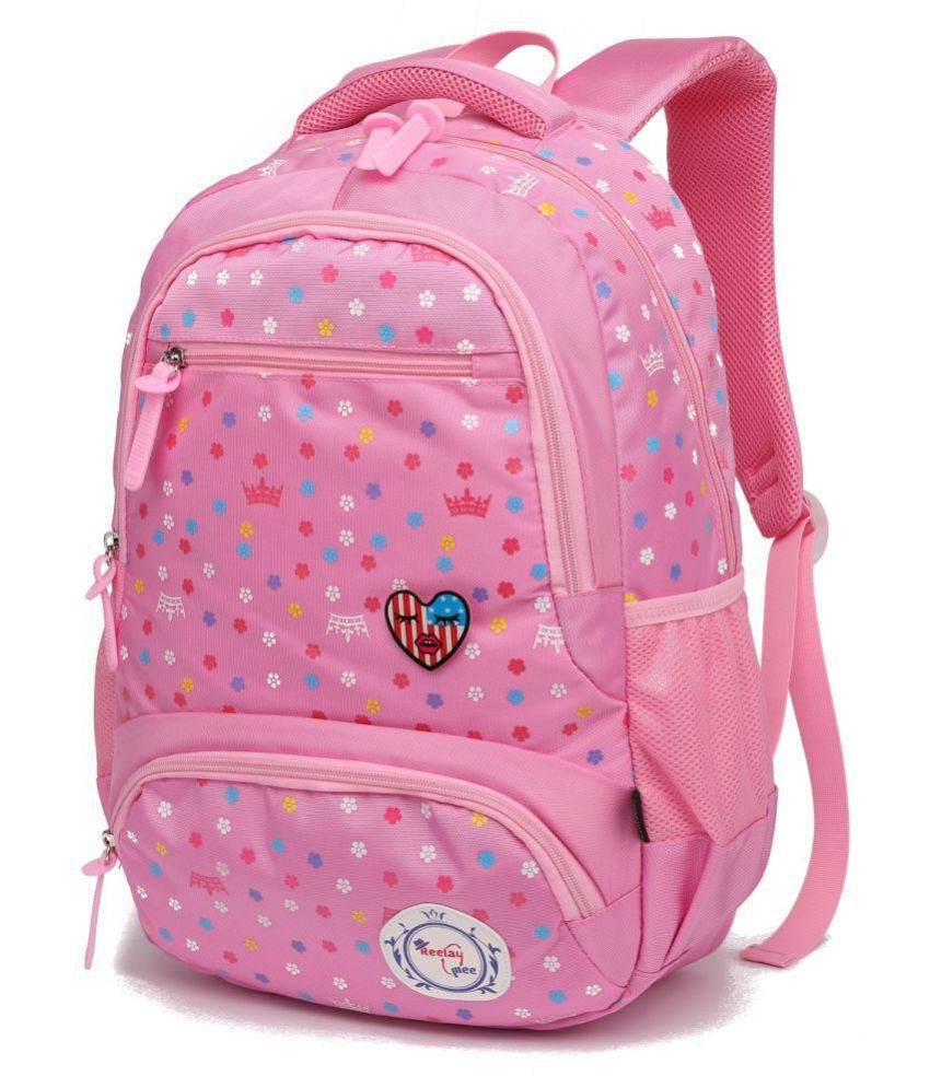 Reelay mee Pink School Bag for Girls: Buy Online at Best Price in India ...