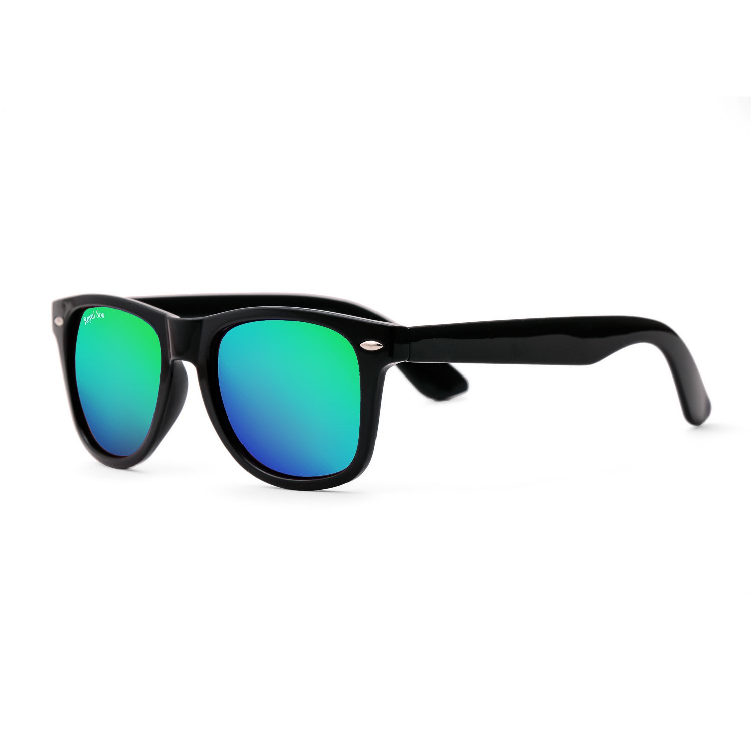 Royal Son Black Round Sunglasses ( RS003RD ) - Buy Royal Son Black ...