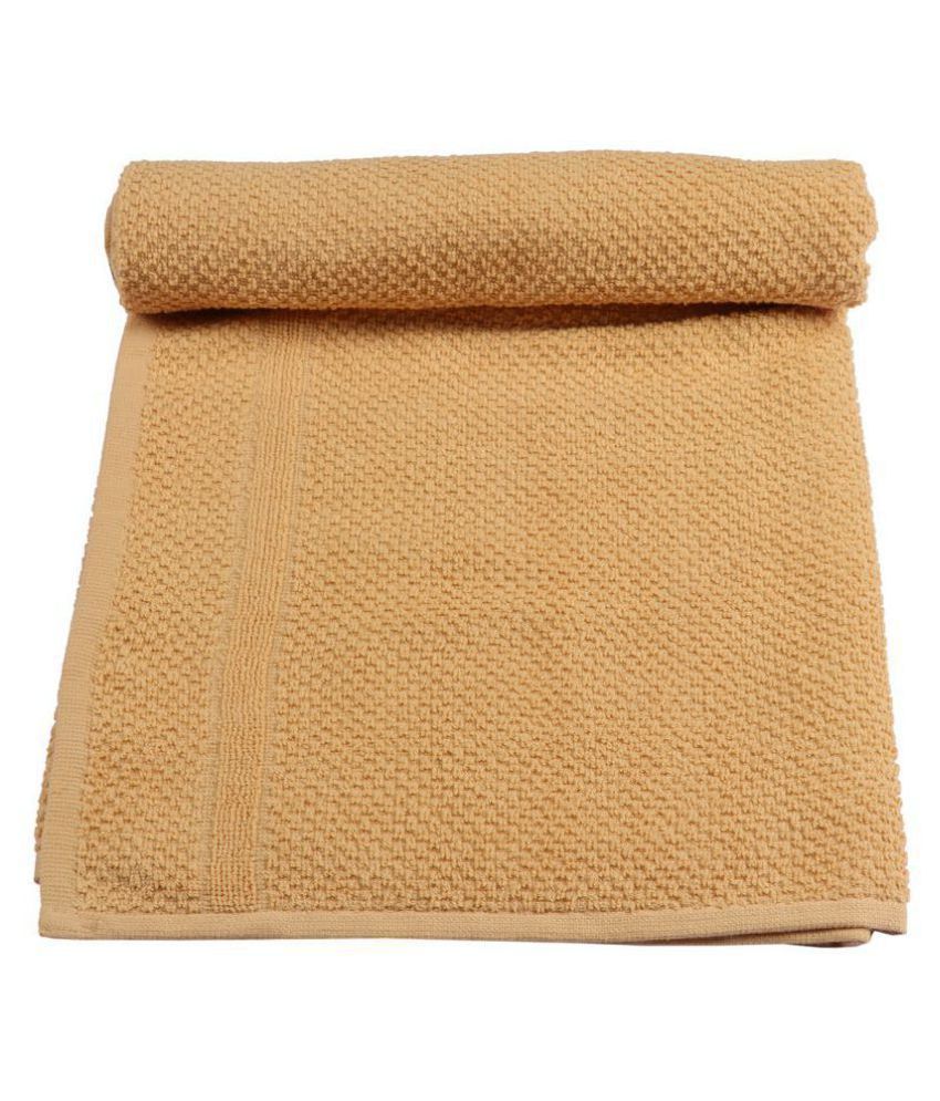 Softweave Single Cotton Bath Towel Mustard Buy Softweave Single Cotton Bath Towel Mustard