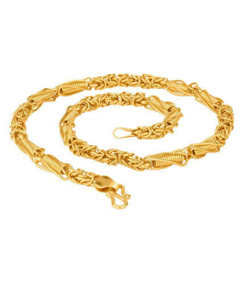     			shankhraj gold plated holo chain for mens(pin pack)-10079