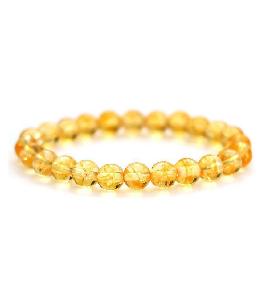     			Star Gems- Yellow Bracelet (Pack of 1)