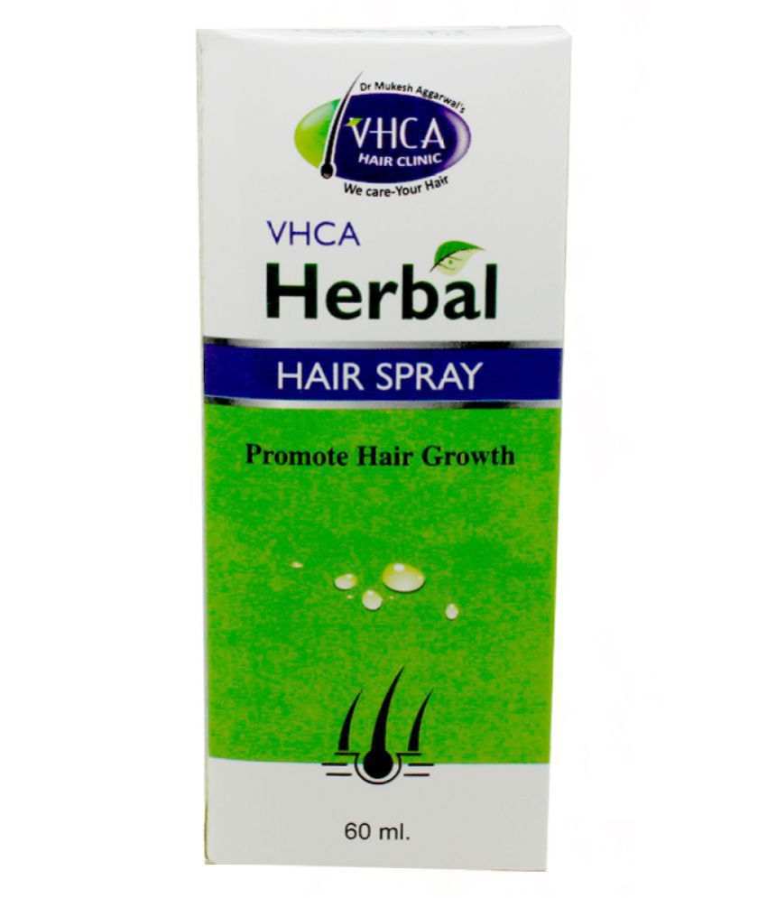 VHCA Total Hair Solution Herbal Spray = 60 ml used to check shade of hair  and to promote hair growth Ayurvedic Herbal Natural Herb: Buy VHCA Total  Hair Solution Herbal Spray =