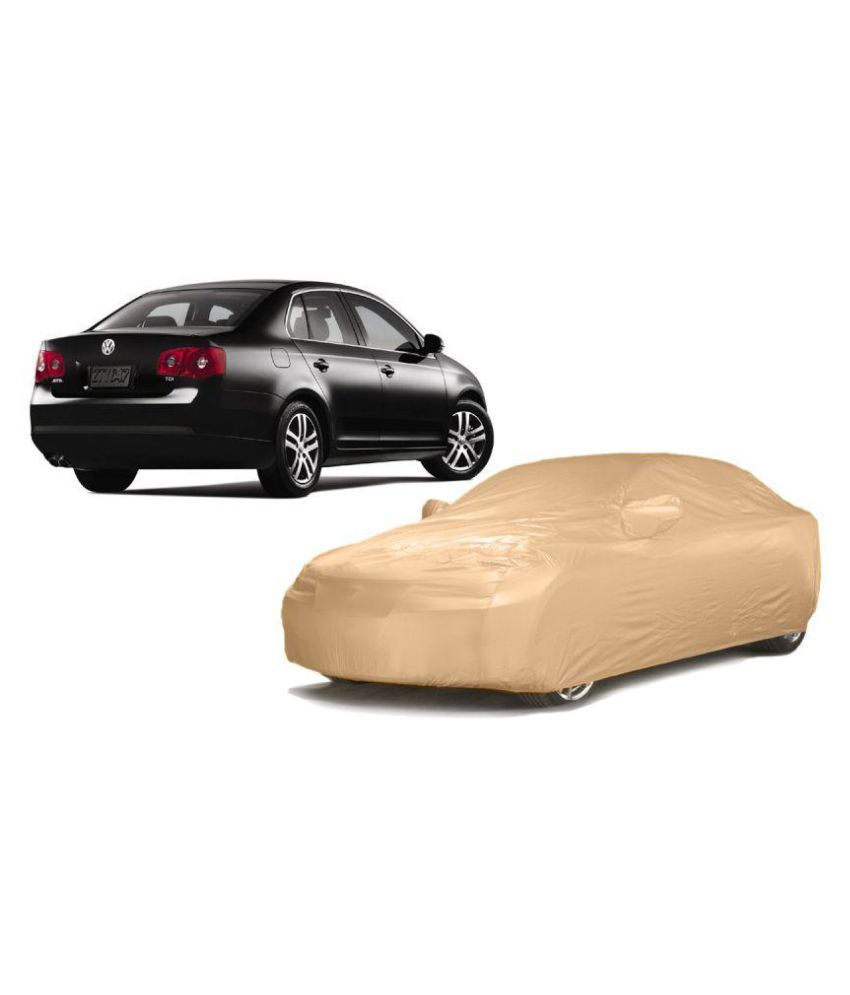 Alexus Car Cover for Volkswagen Jetta (Mirror Pockets) (Beige) Buy