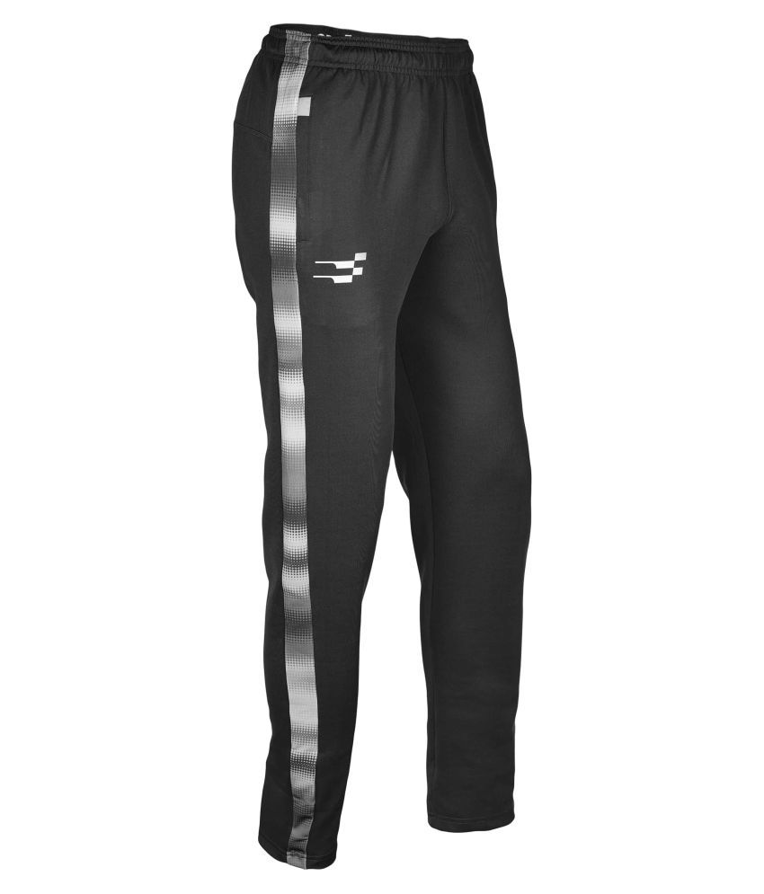 Sportiff TP-Aeroburn Track Pant Black Polyester Lycra Trackpants - Buy ...