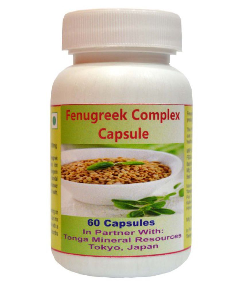 Tonga Herbs Fenugreek Complex Capsules 60 Capsules (Buy Any