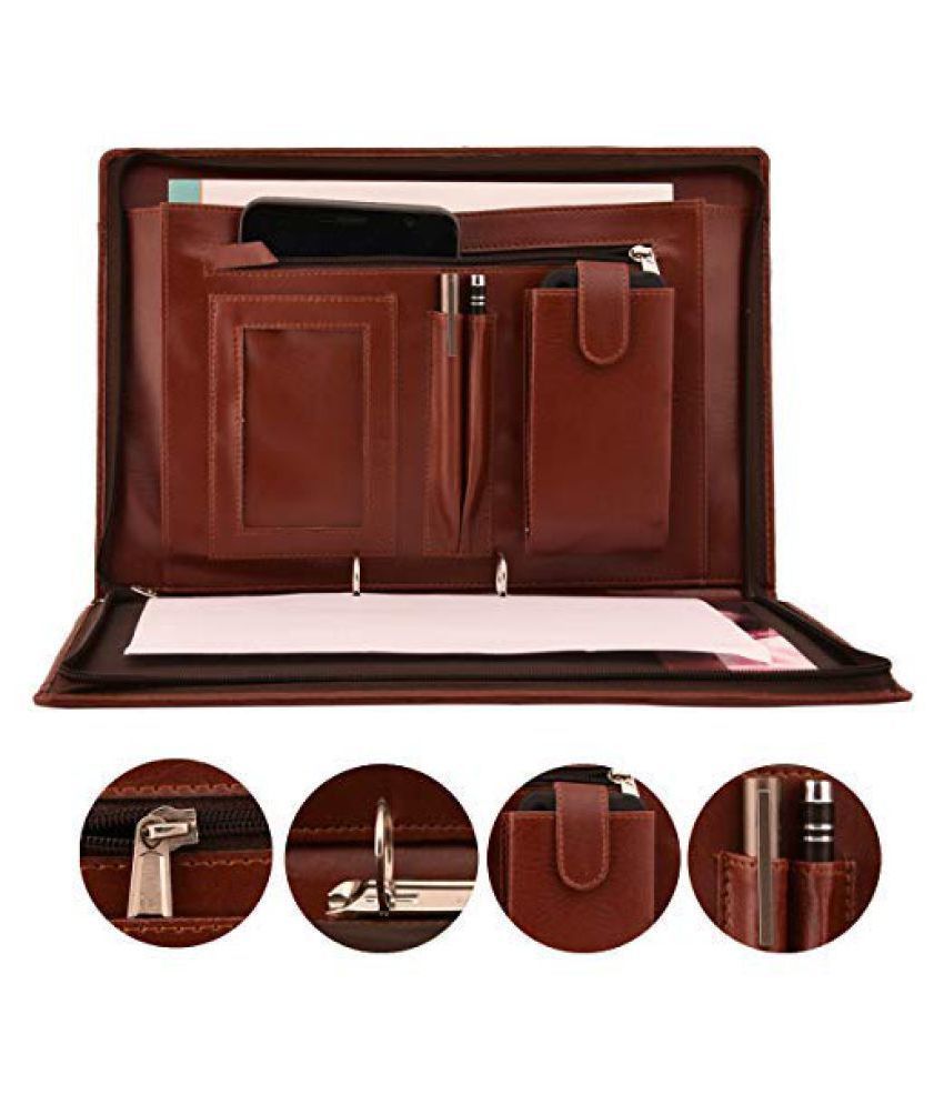 Amazinghind Ring Document Bag File Folders Handle Bag Size Fs