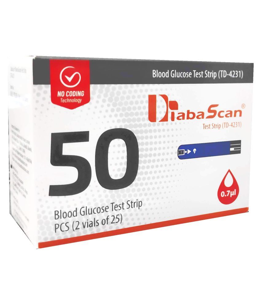     			Diabascan 50 Test Strip