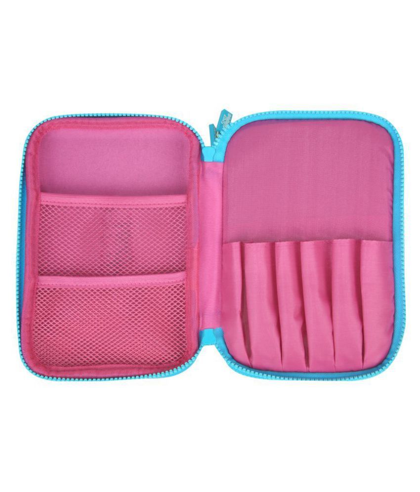 Fancy Double Compartment Pencil Case (Pink) | kids Pencil Case | School ...