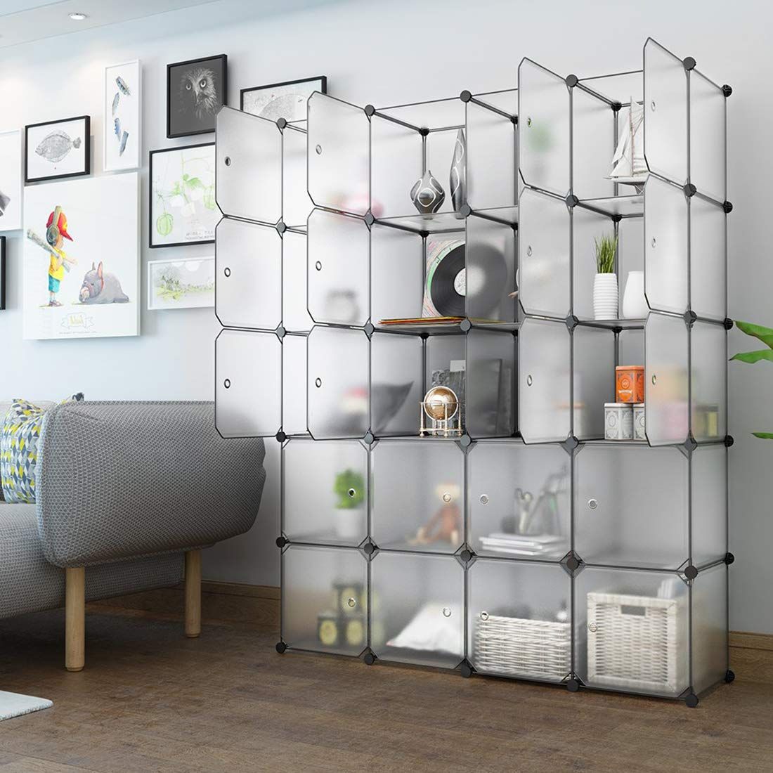 House of Quirk 20 Cube Shelving Closet System Cube ...