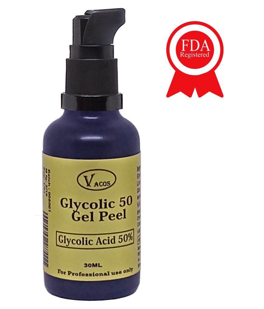 VACOS Peels Glycolic Acid 50 Gel 30ml Exfoliator 30 ml Buy VACOS