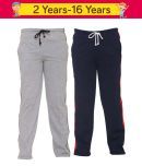 Vimal Jonney Pack of 2 Boys Cotton Blend Trackpant ( Multi )