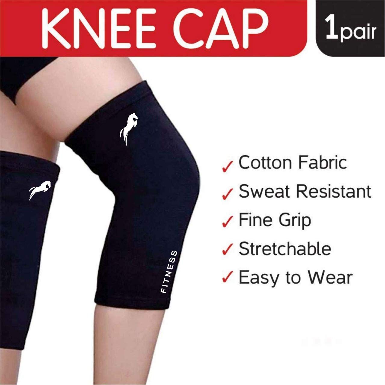     			Just Rider Knee Cap Support for Running