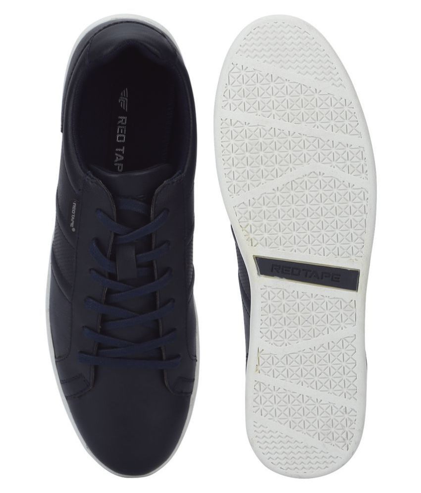 red tape navy blue shoes