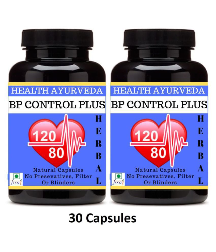     			Health Ayurveda BP Control Plus | Ayurvedic BP Control Capsule 60 no.s Pack Of 2