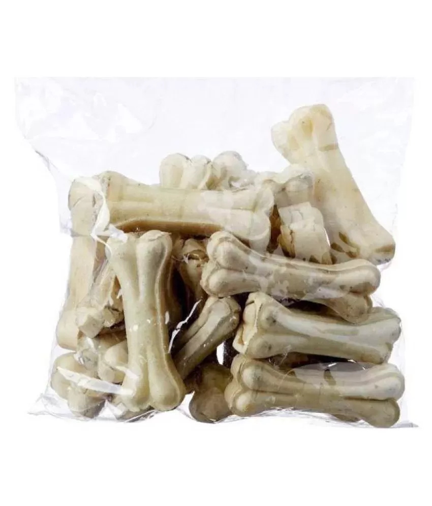 SAWAY; Rawhide Calcium White Bone 5'Inch 1Kg Dog Chew Pack Of 1