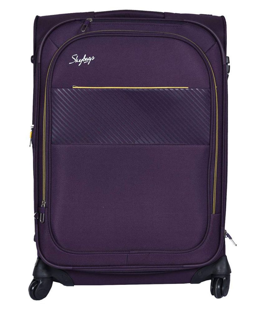 Skybags Purple M( Between 61cm-69cm) Check-in Soft STJIVWH Luggage ...
