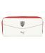 Puma F1 White Faux Leather Box Clutch