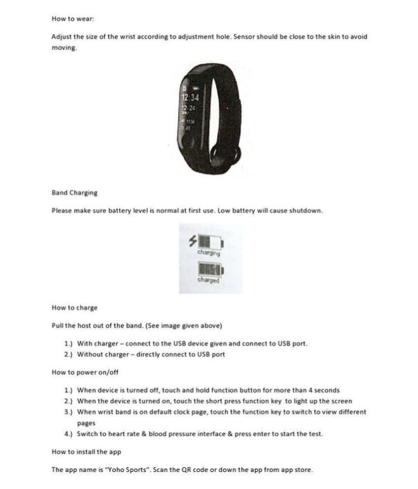 d3 smart band