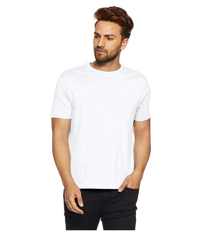 Plain Basic T Shirt For Men Solid Color Half Sleeve Round Neck Pure Cotton Made In India Buy Plain Basic T Shirt For Men Solid Color Typical indian size chart for reference; snapdeal