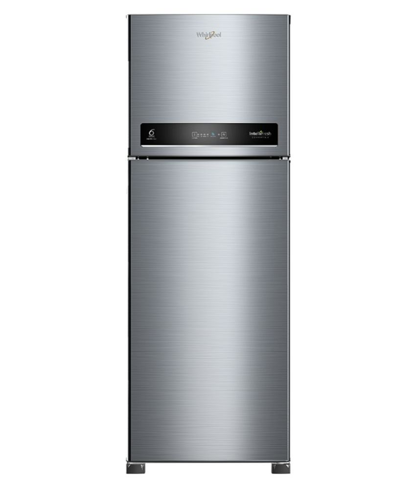 Whirlpool 292 L 3 Star Frost Free Double Door Refrigerator NEO DF305 PRM COOL ILLUSIA STEEL 3S